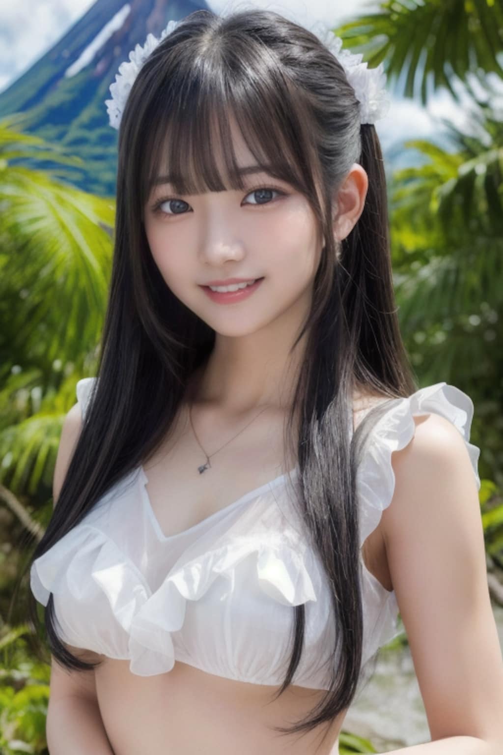 ちょっと！こんなとこで噴火なんて冗談でしょ？(笑)