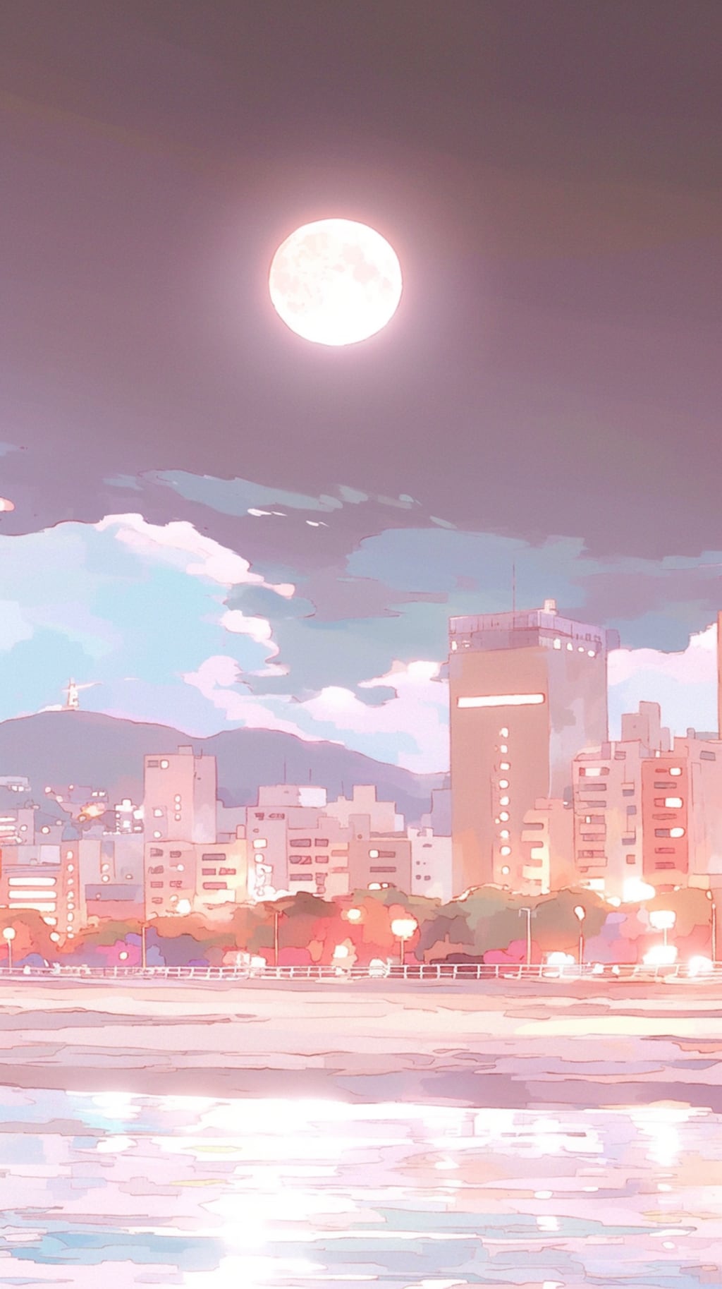 静かに夜に落ちていく