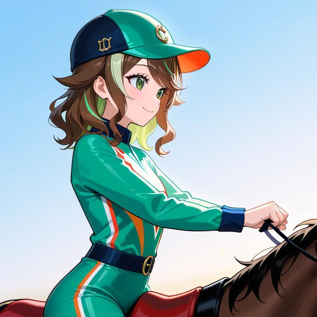 お馬さんといっしょ