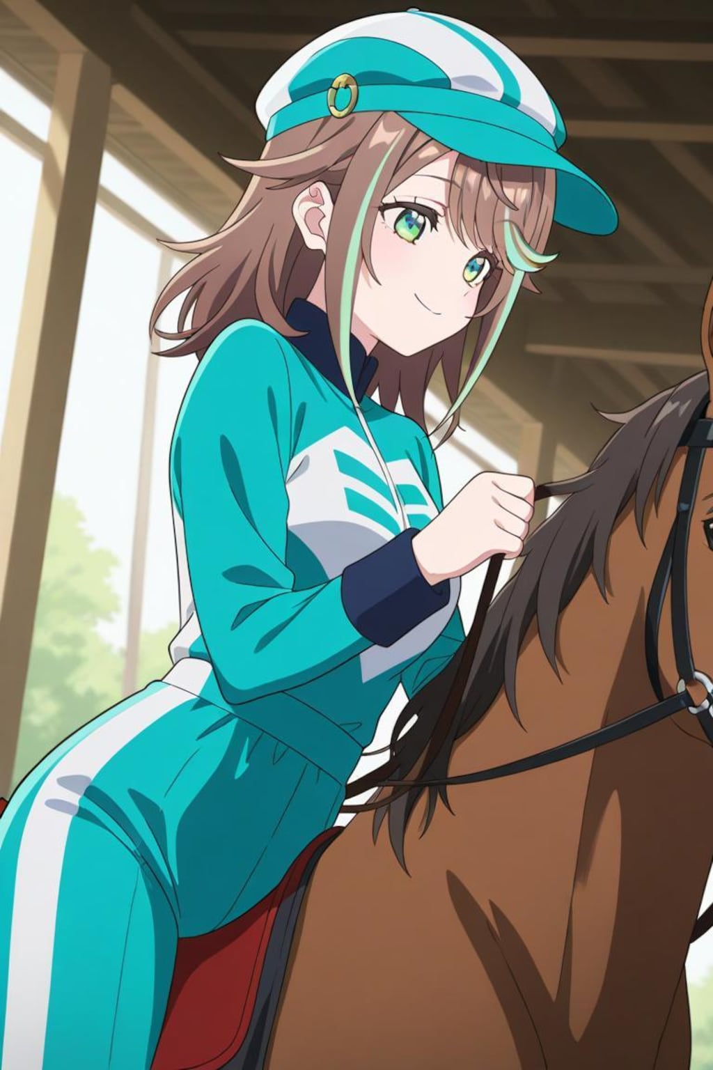 お馬さんといっしょ