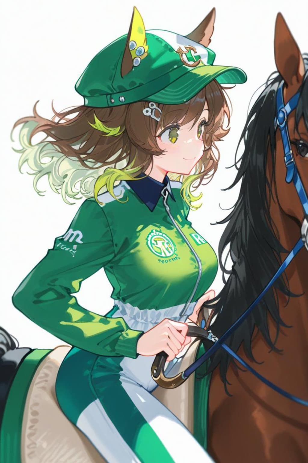 お馬さんといっしょ