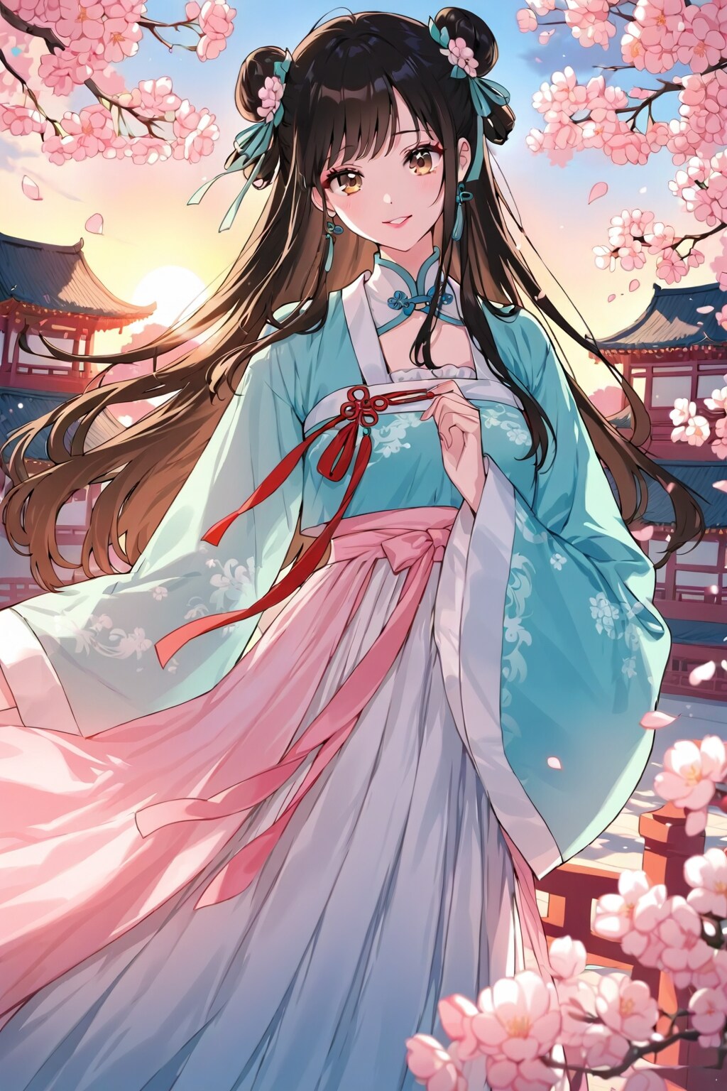 漢服美人 | の人気AIイラスト・グラビア