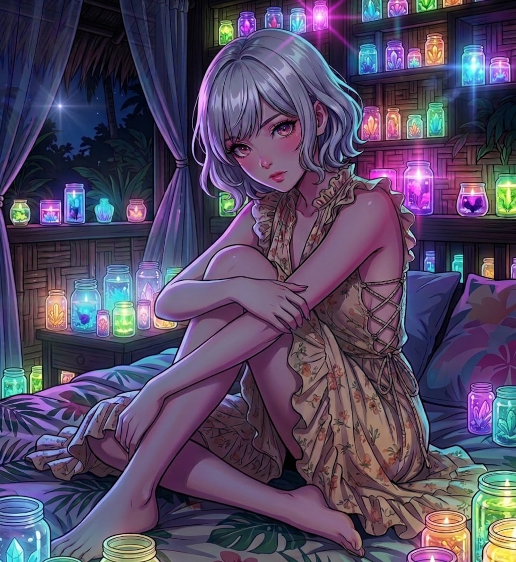アロマキャンドル（三姉妹）