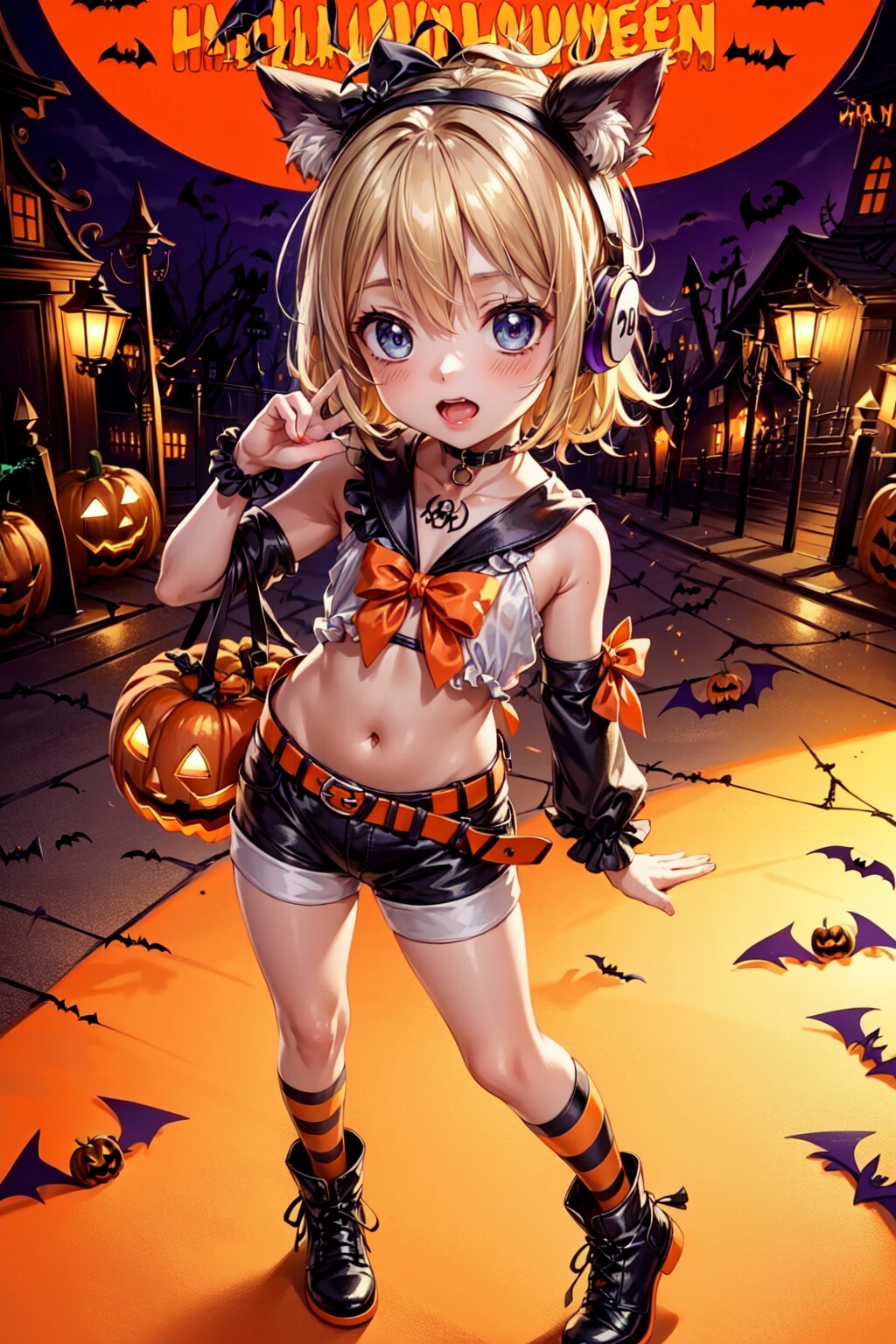 ハッピーハロウィン 鏡音リン 10枚