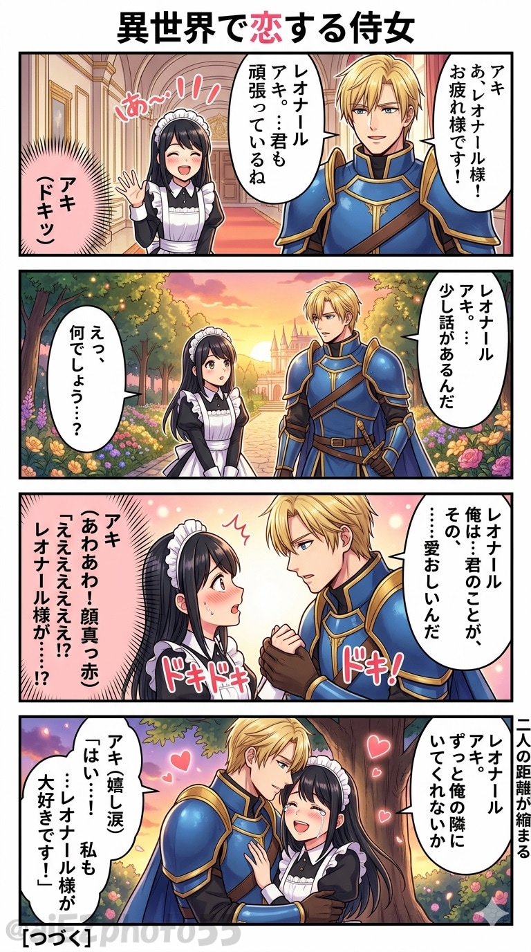 異世界で恋する侍女