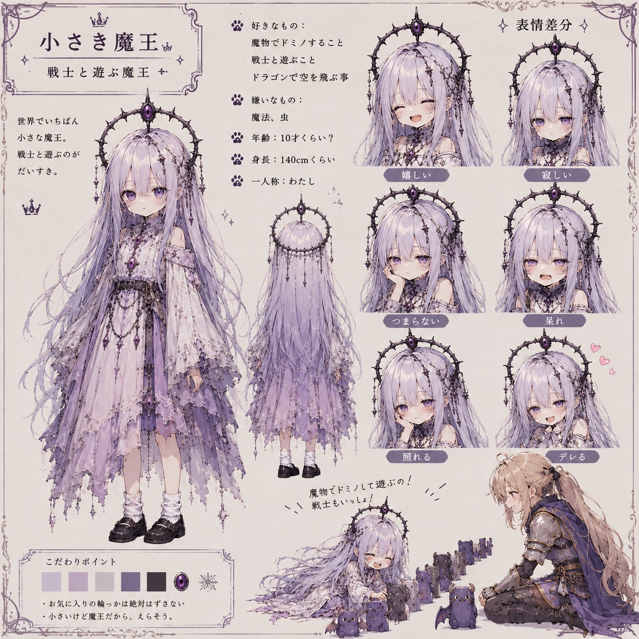 80%小さき魔王。