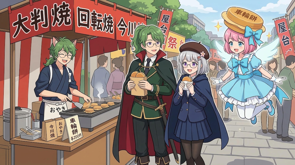 ホワイトデーに任意焼き