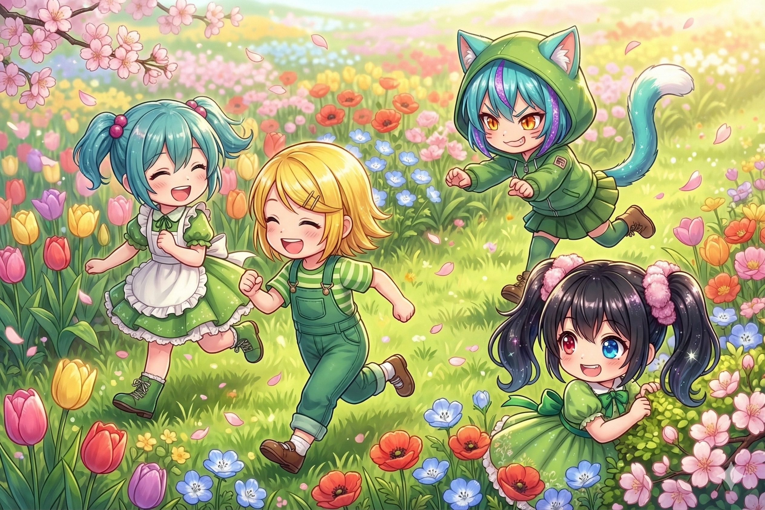 鬼ごっこ✨ | の人気AIイラスト・グラビア