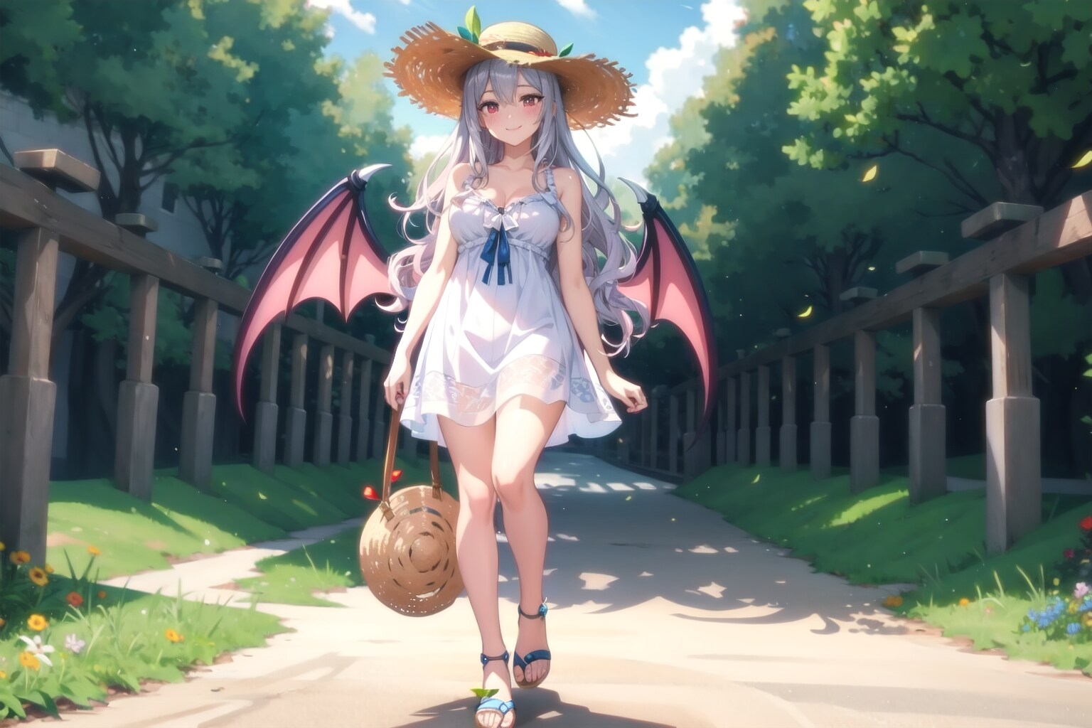 理想の夏コーデ企画作品です