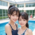 FANZA新作👙女子校生スク水👙サンプル02 3枚目