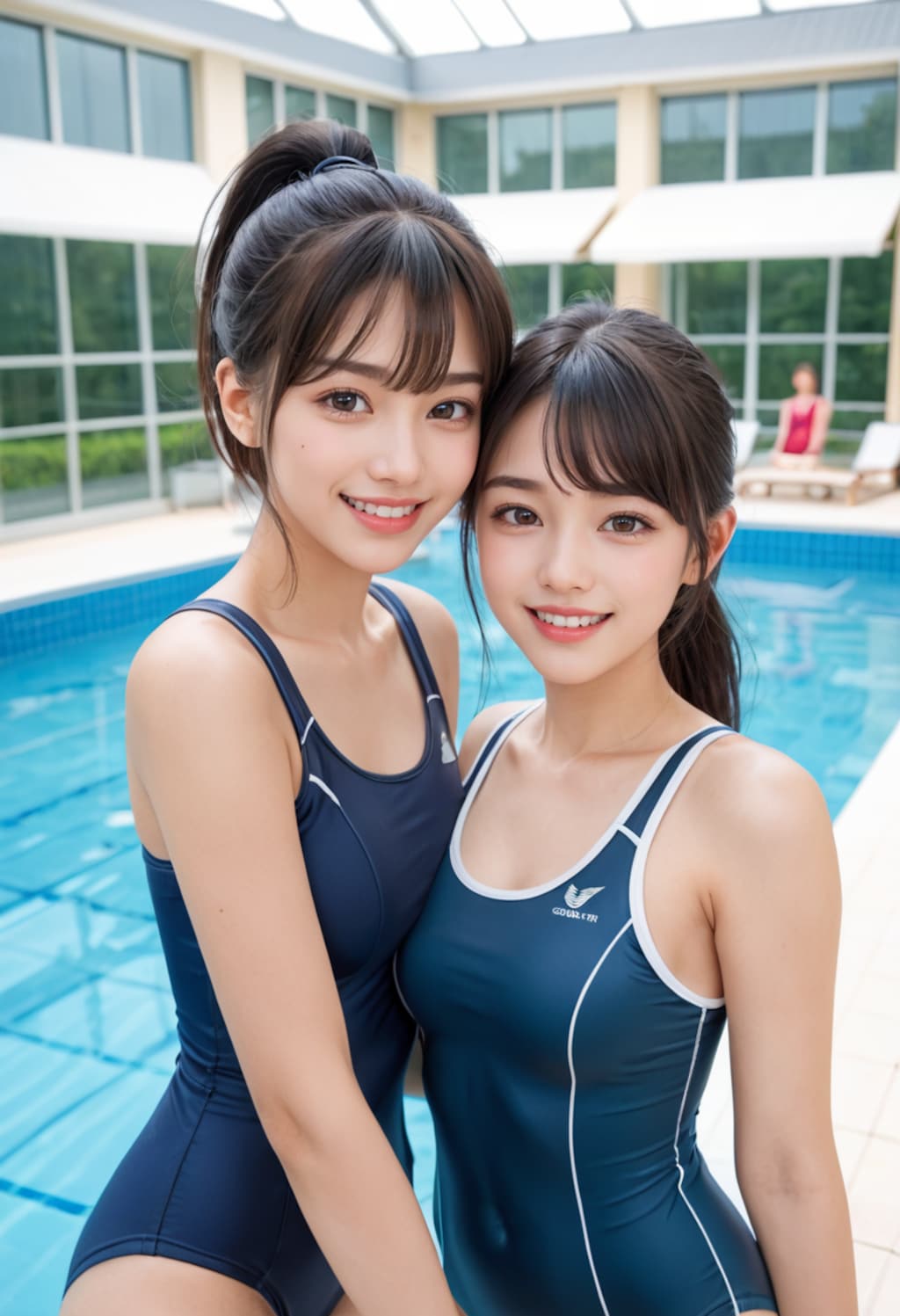 FANZA新作👙女子校生スク水👙サンプル02