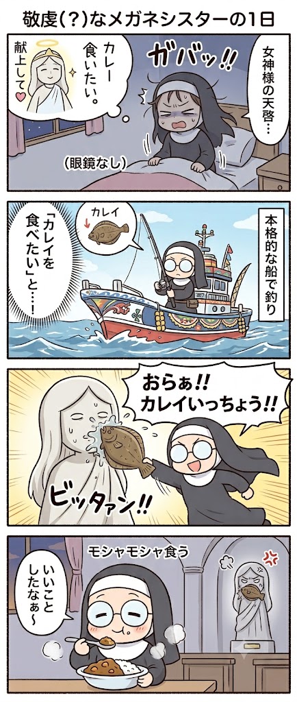 女神カレイ
