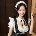 メイド服の女の子1 2枚目