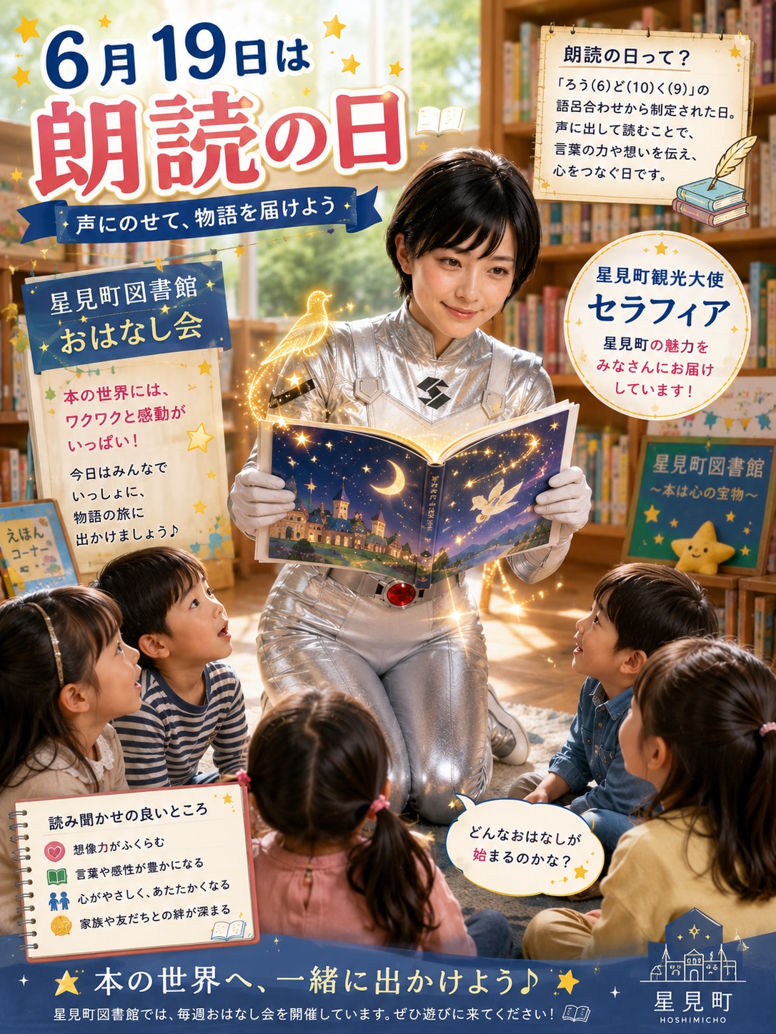 ６月１９日は、朗読の日