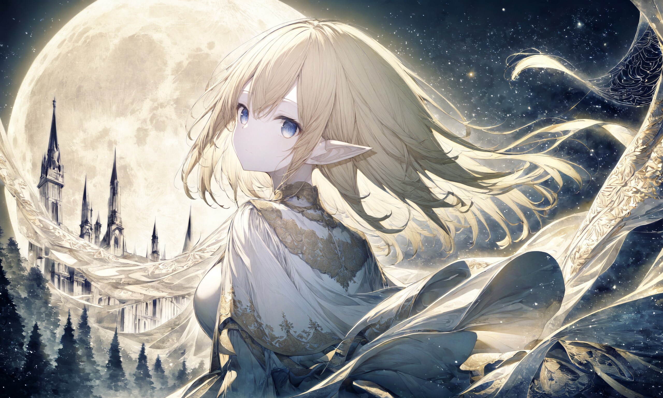 月夜のエルフ姉さんXL
