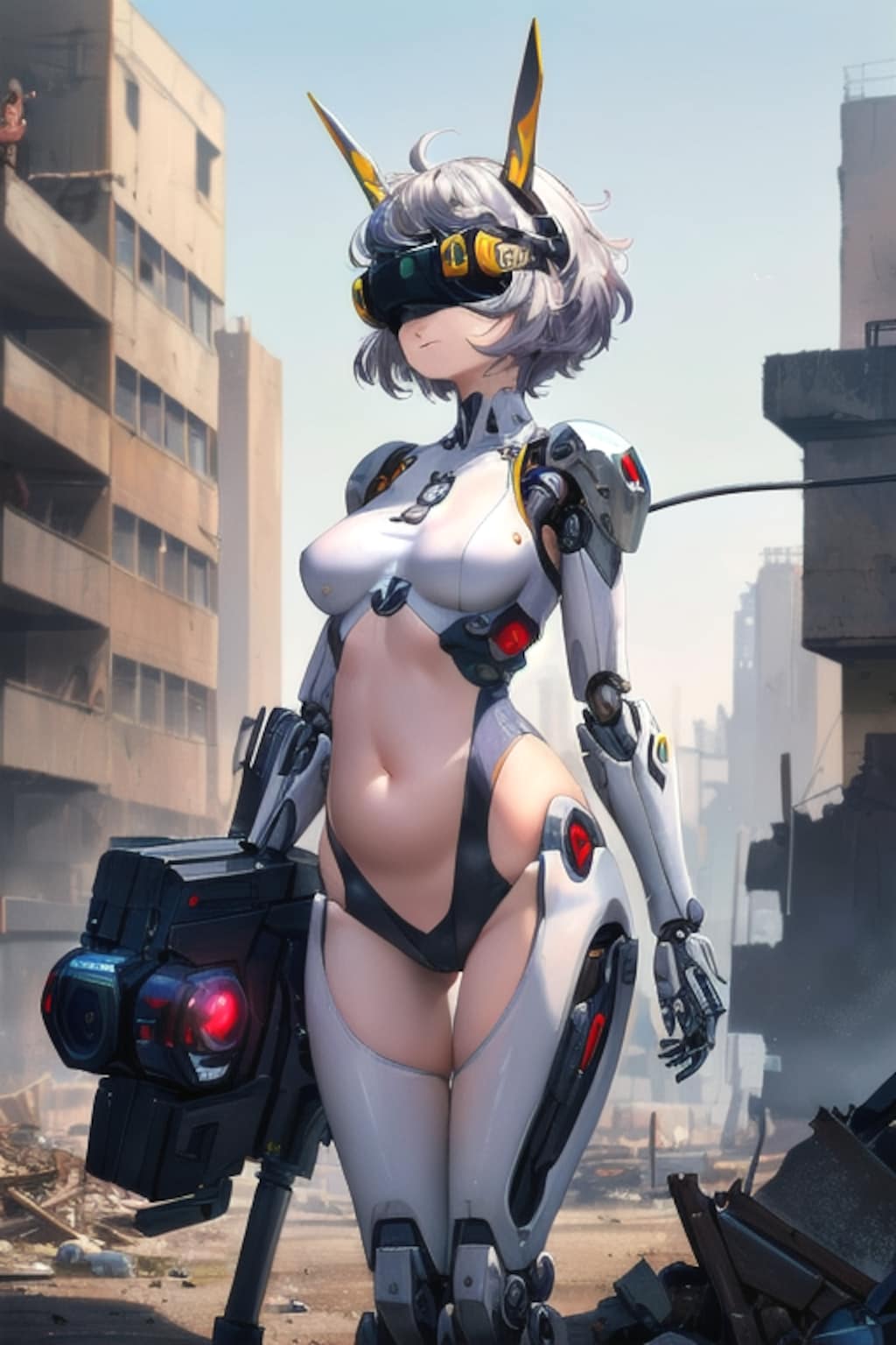 HMDだって目隠しです