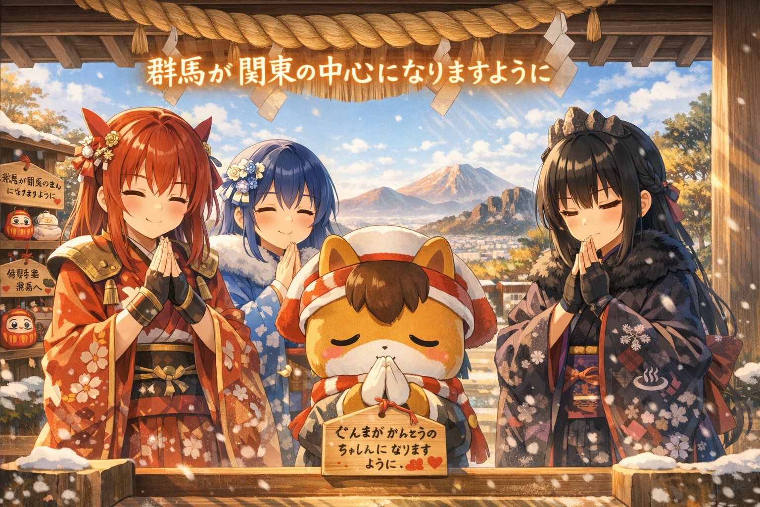 群馬の野望 | の人気AIイラスト・グラビア