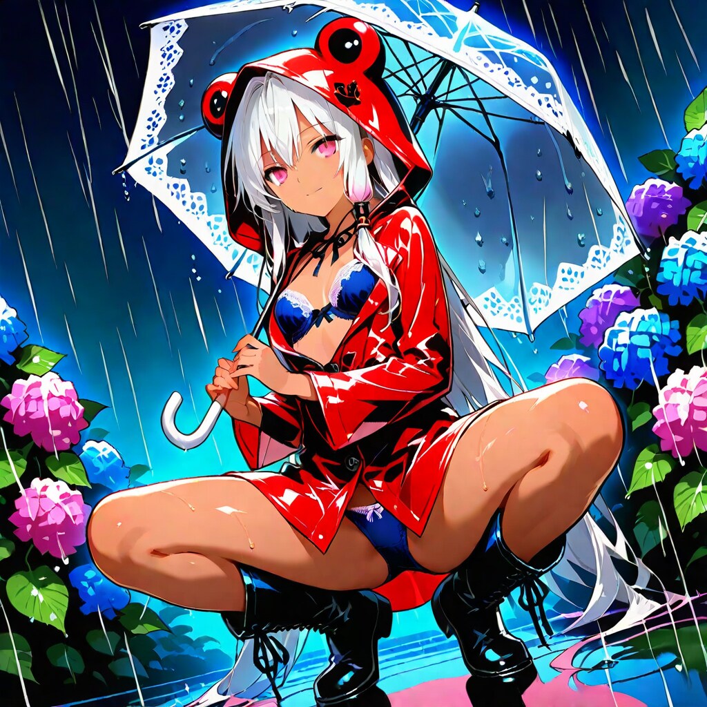 Ａme時々カエル少女