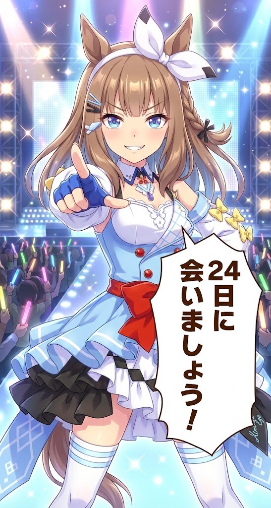 ウマ娘　アーモンドアイ出走！