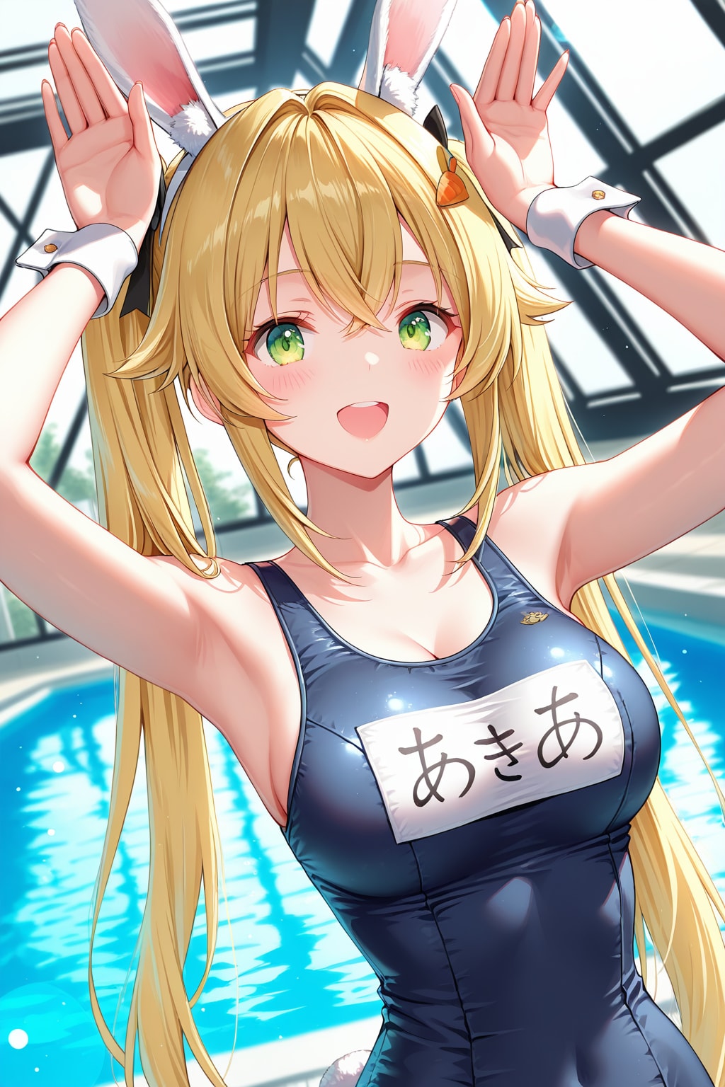 スク水バニーQILINちゃん🐰
