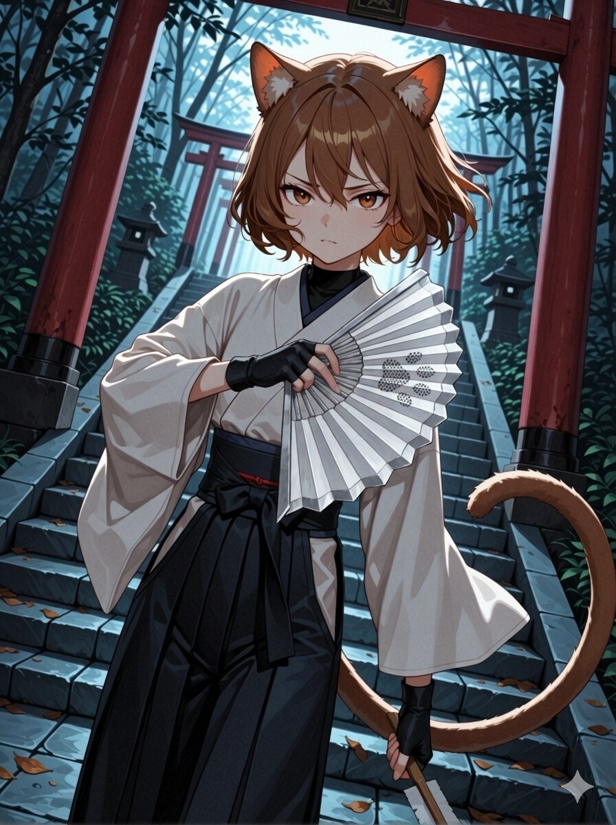 立ち去れ……にゃ | の人気AIイラスト・グラビア