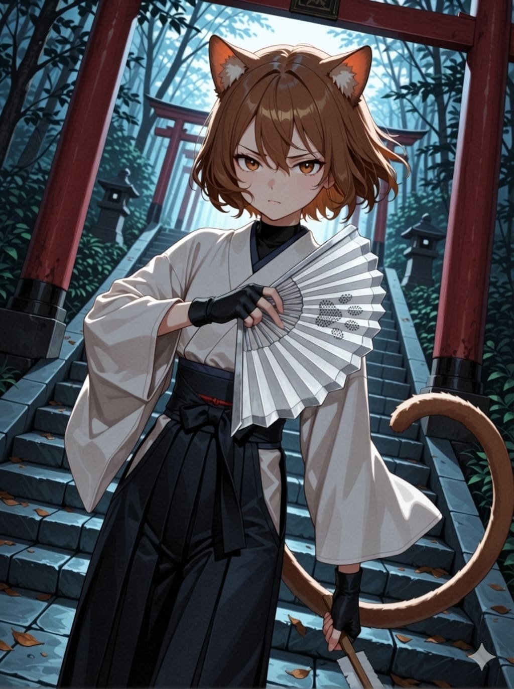 立ち去れ……にゃ