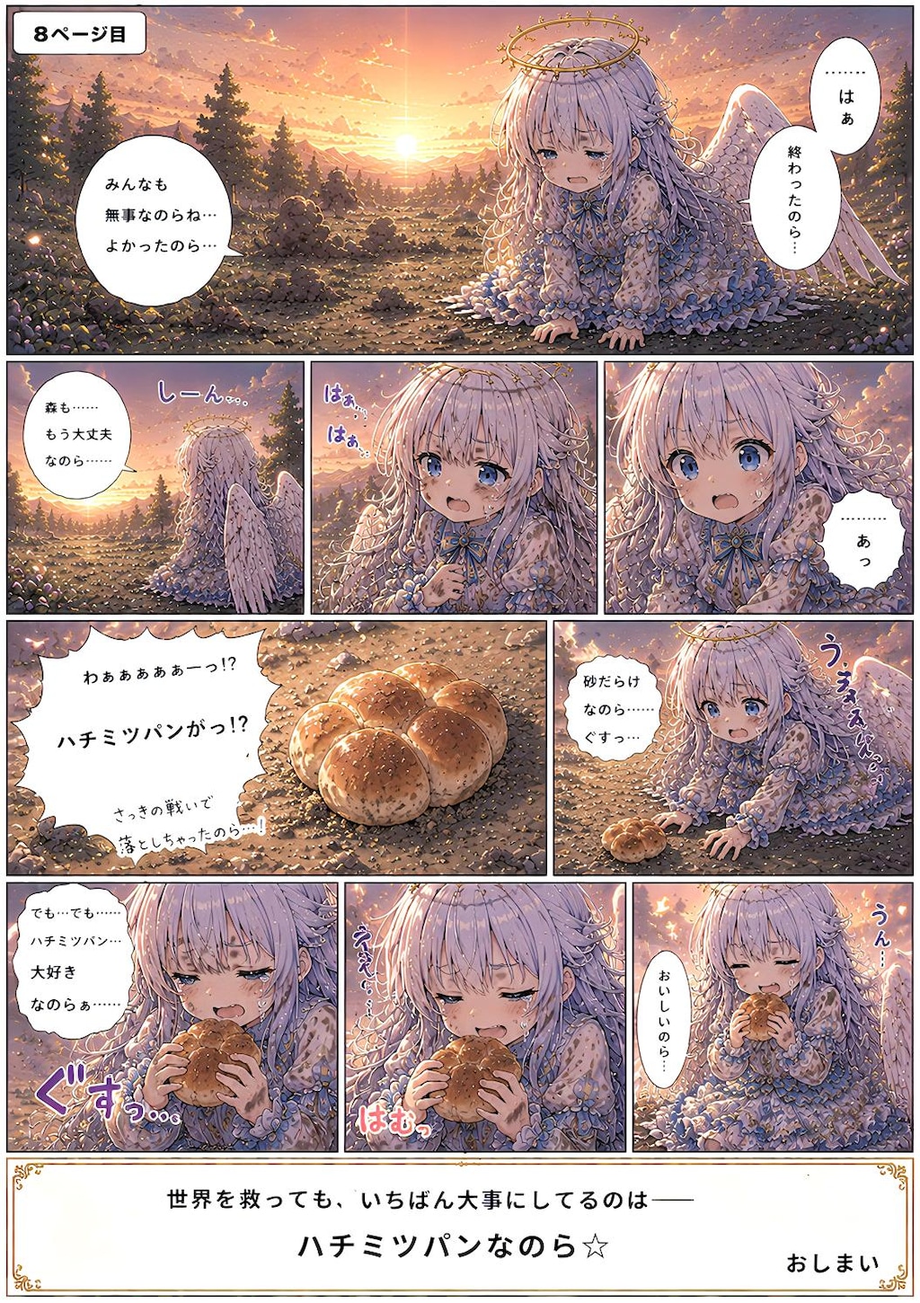 ルルエルのパワー全開なのらー