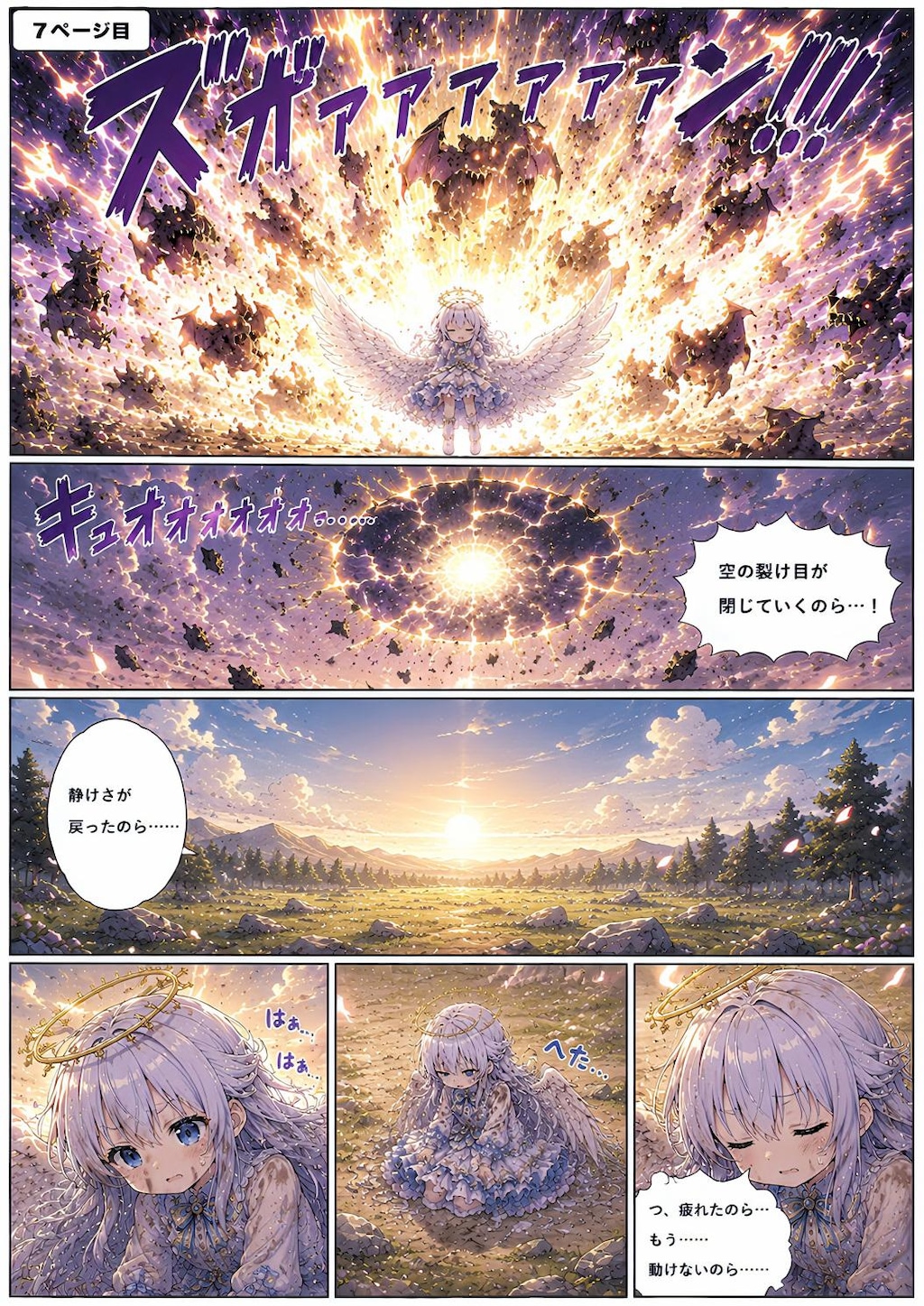ルルエルのパワー全開なのらー