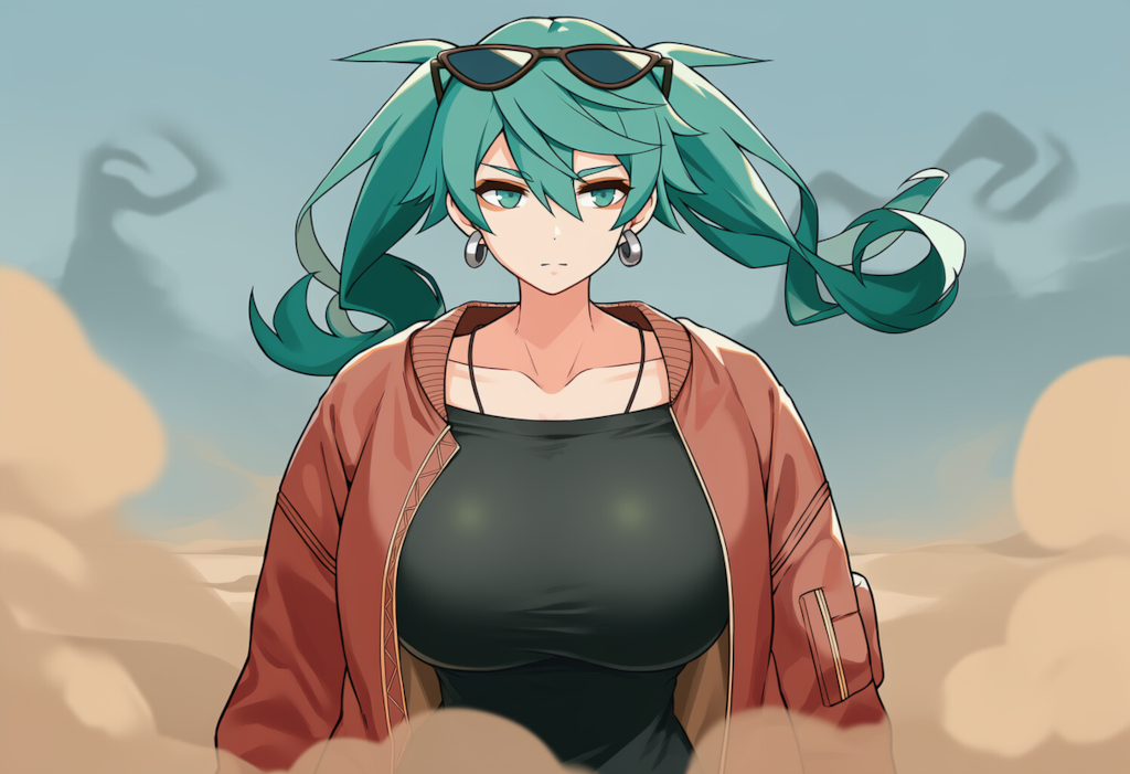 ボカロ　砂の惑星　初音ミク（爆乳版）