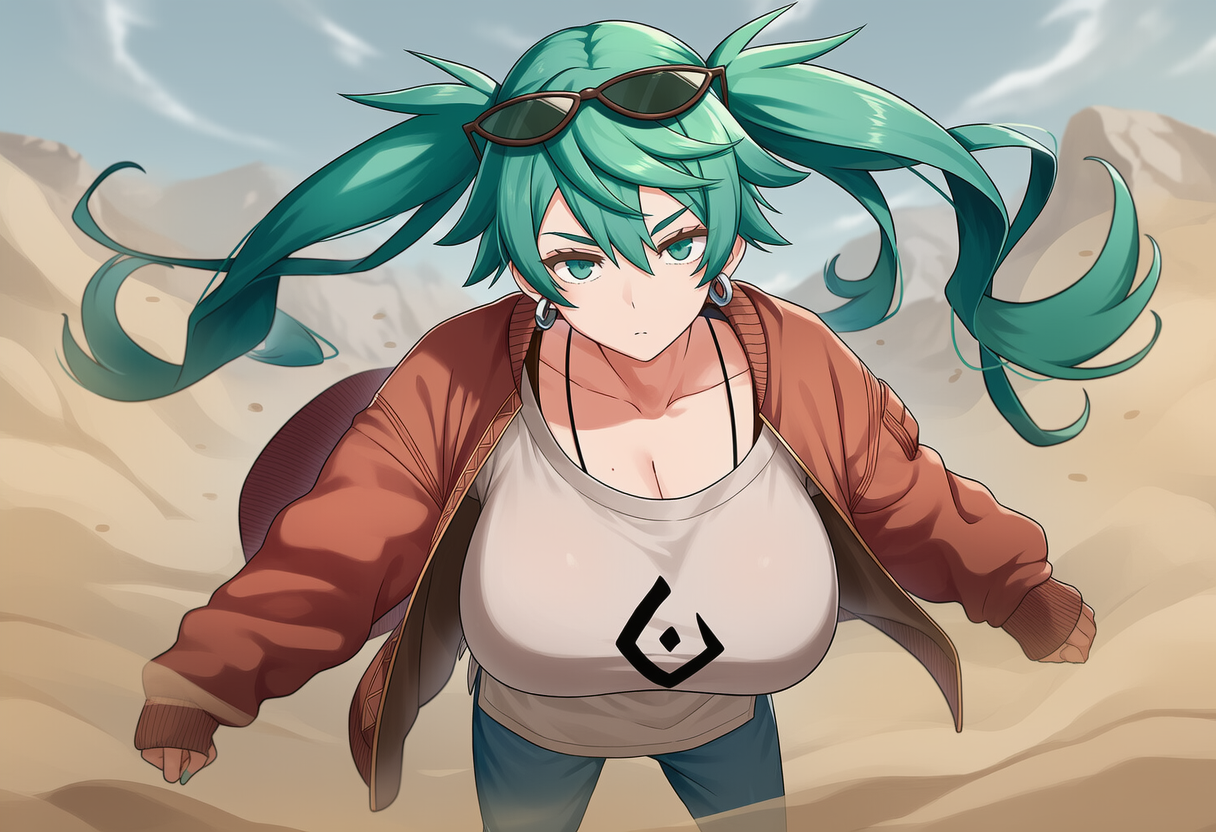 ボカロ　砂の惑星　初音ミク（爆乳版）