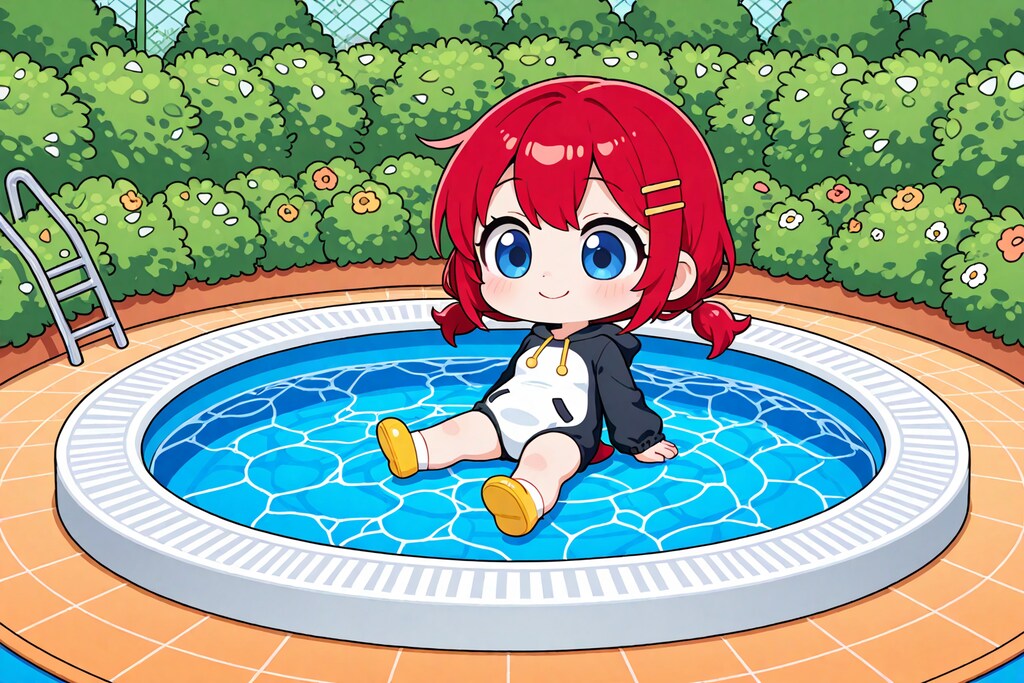 ペンギン小鈴ちゃん、準備万端！