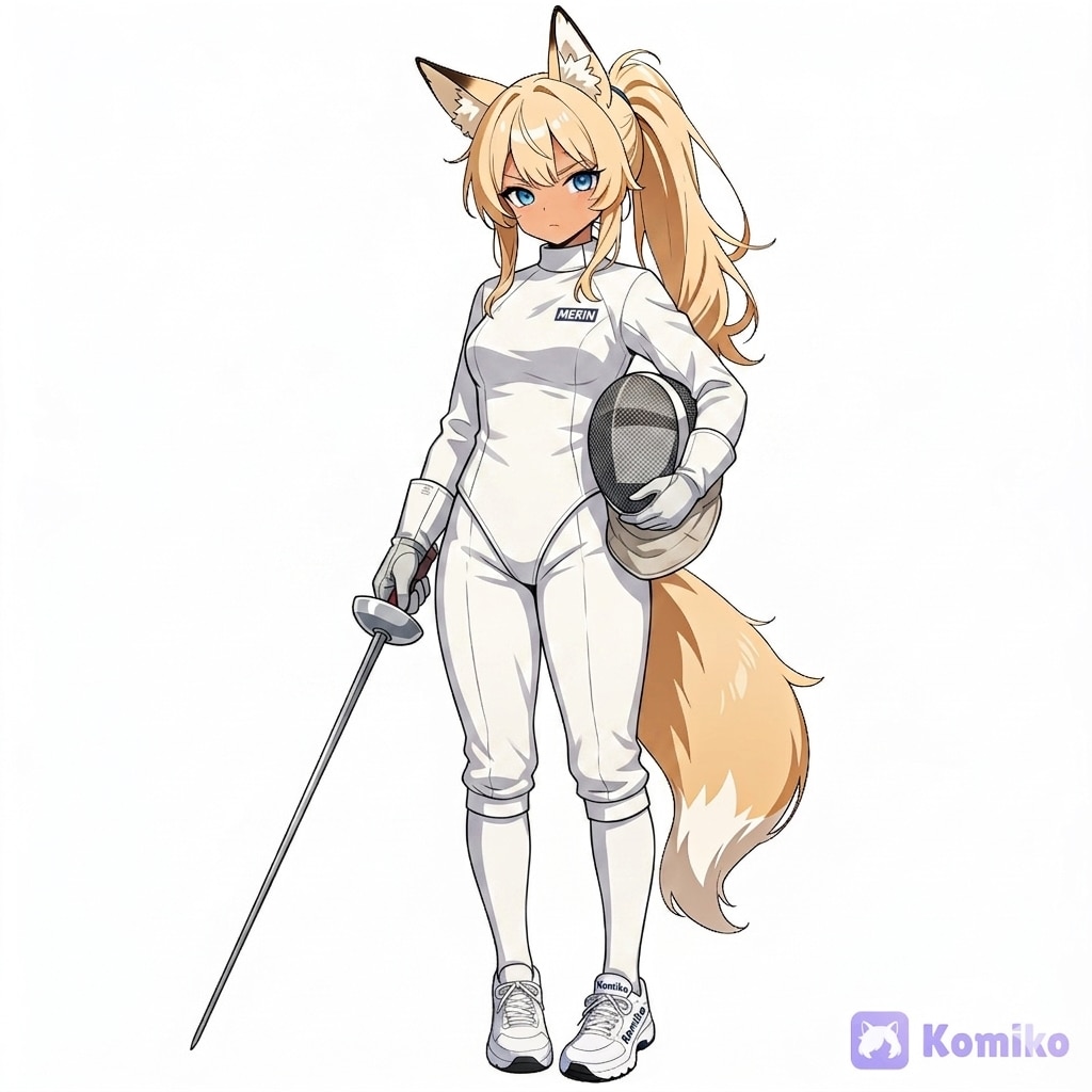 Keiko the fencer