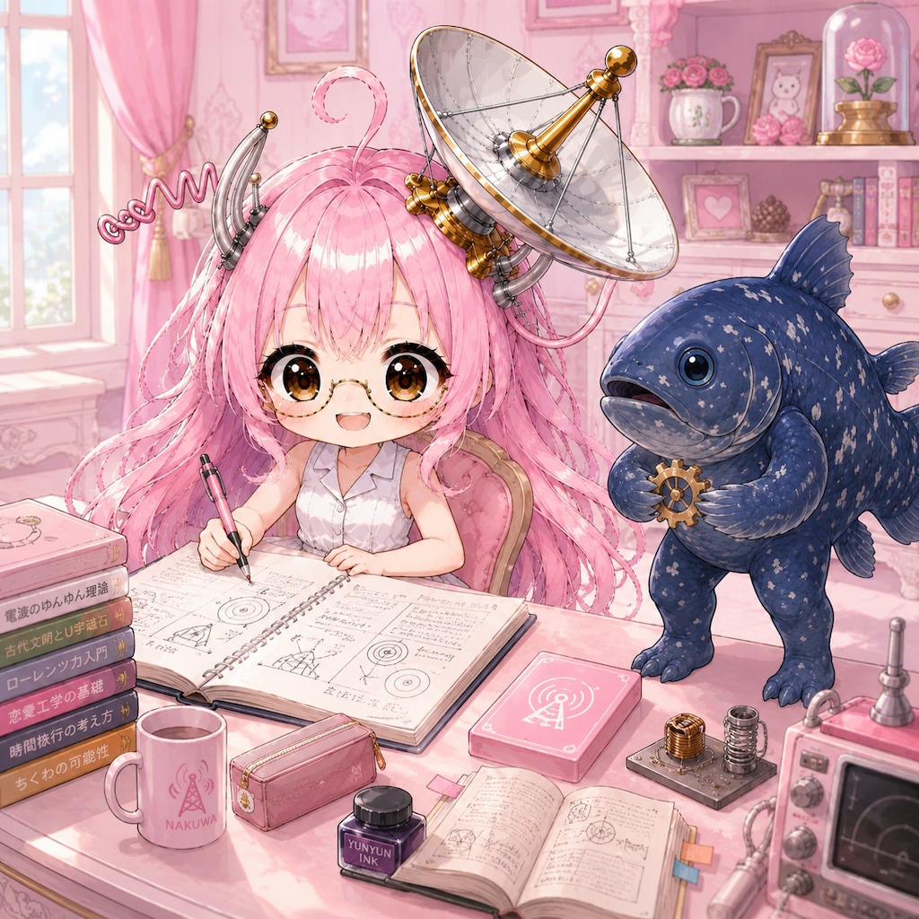 作者とシーラカンスのシーラ