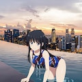 司馬深雪の競泳水着姿　詰め合わせ　第２弾 7枚目
