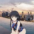 司馬深雪の競泳水着姿　詰め合わせ　第２弾 9枚目