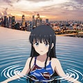 司馬深雪の競泳水着姿　詰め合わせ　第２弾 3枚目