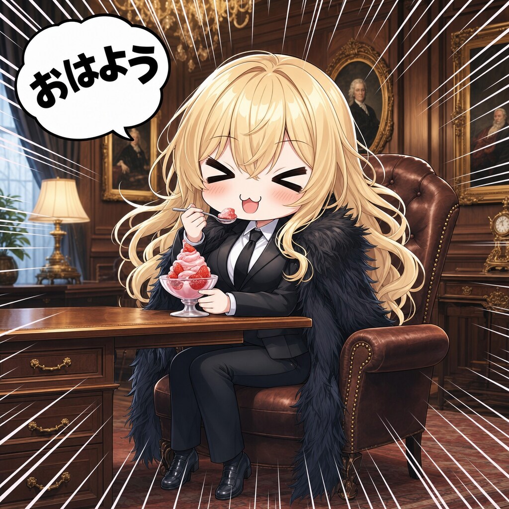 イチゴジェラートとエリザベス