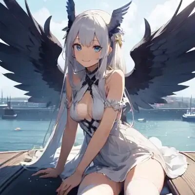 港の鳥