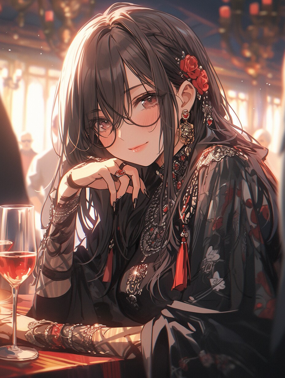 今日は私のおごりよ。