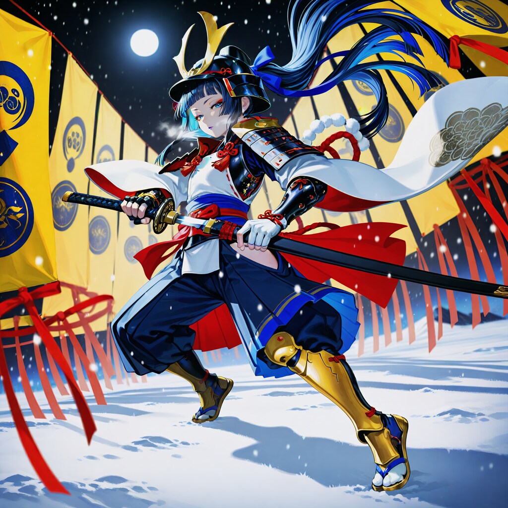 雪中の刃