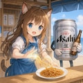 手から焼きそばを出せる小さな女の子 4枚目