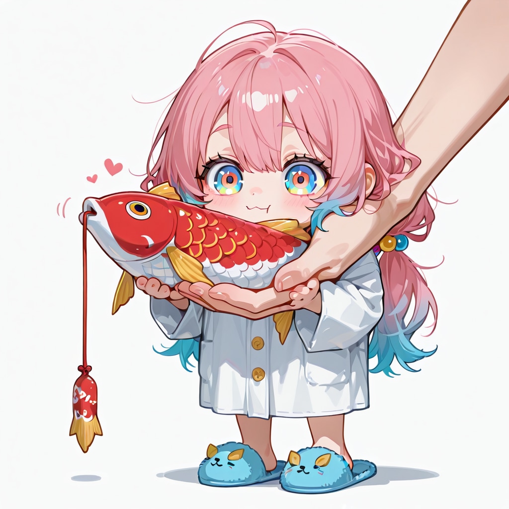【E】鯉のぼりが、うまく、いきませぇんっ