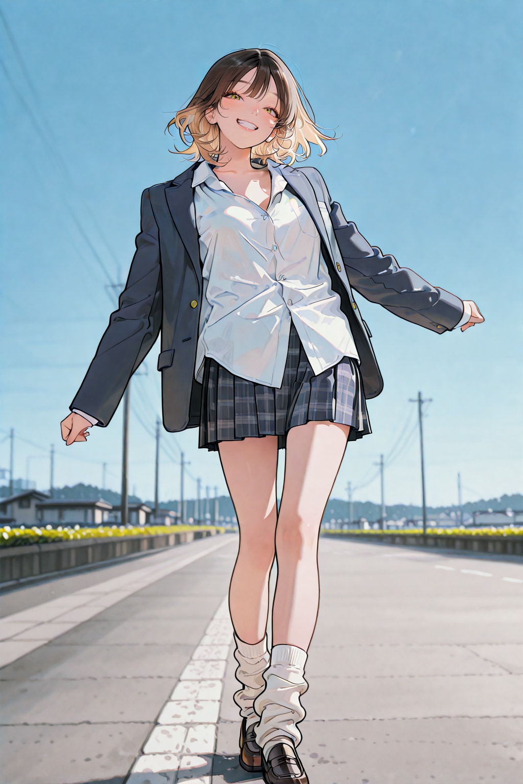 ルーズソックスの女の子