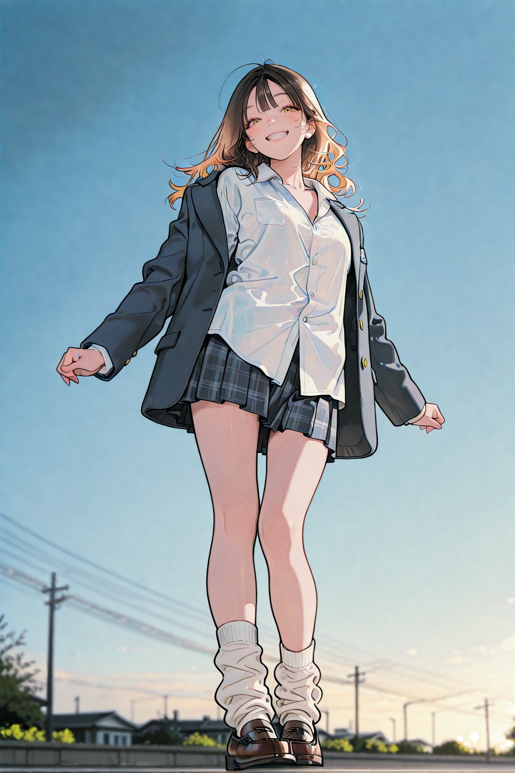 ルーズソックスの女の子