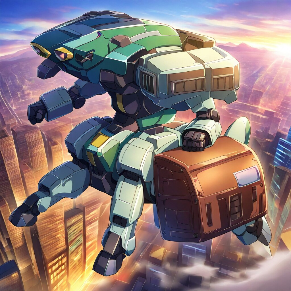 ケンタウロス型のジャイアントロボ。