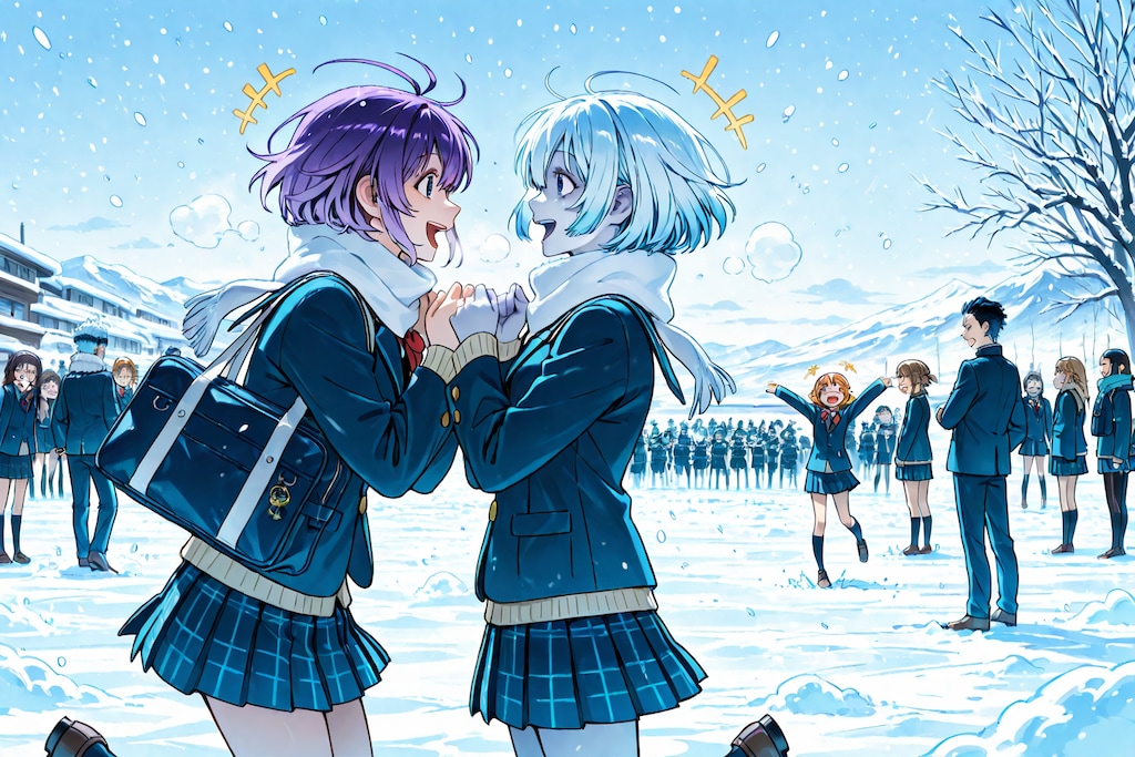 雪女ちゃんと再会