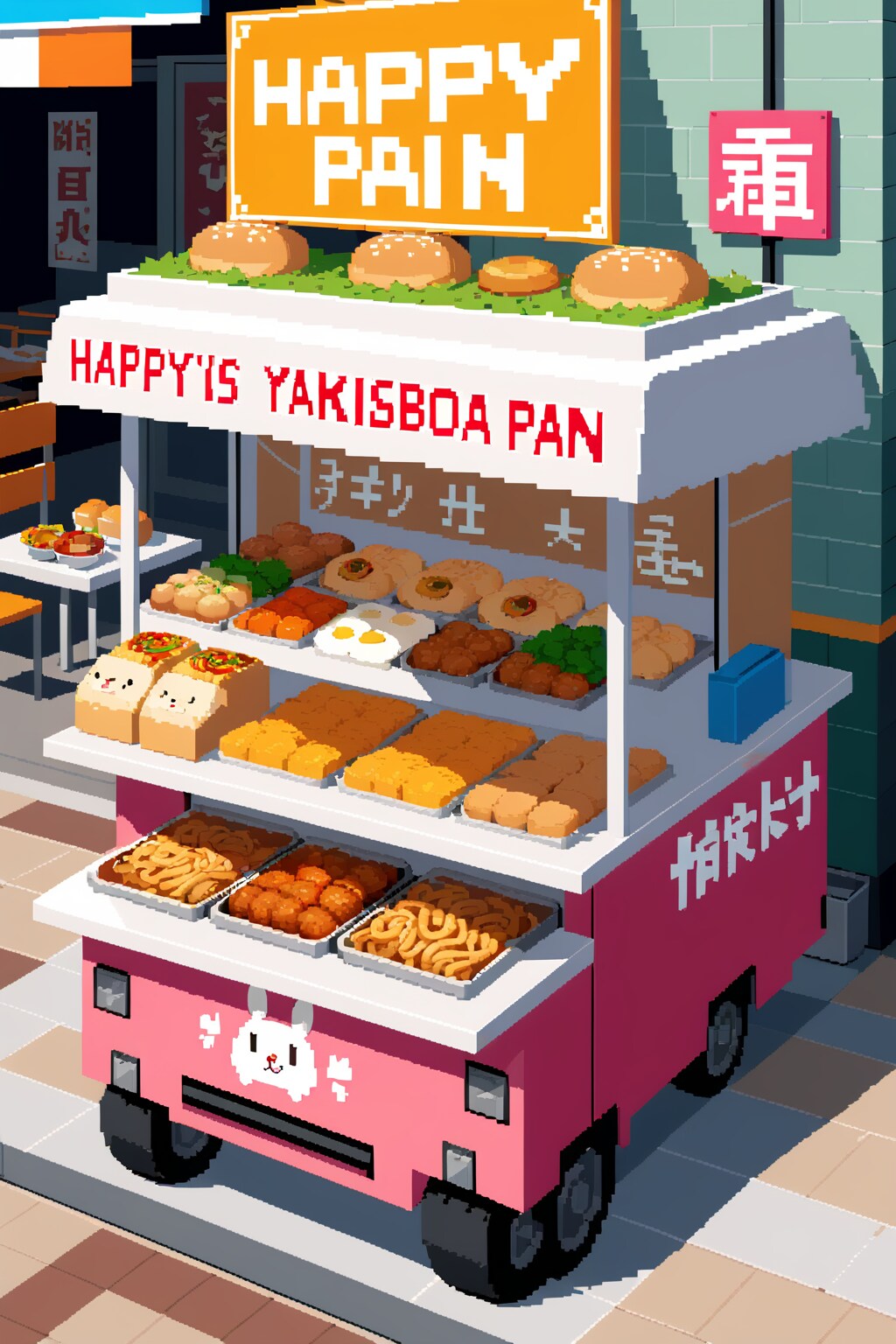 焼きそばパンチャレンジ　2024-06-06 | の人気AIイラスト・グラビア