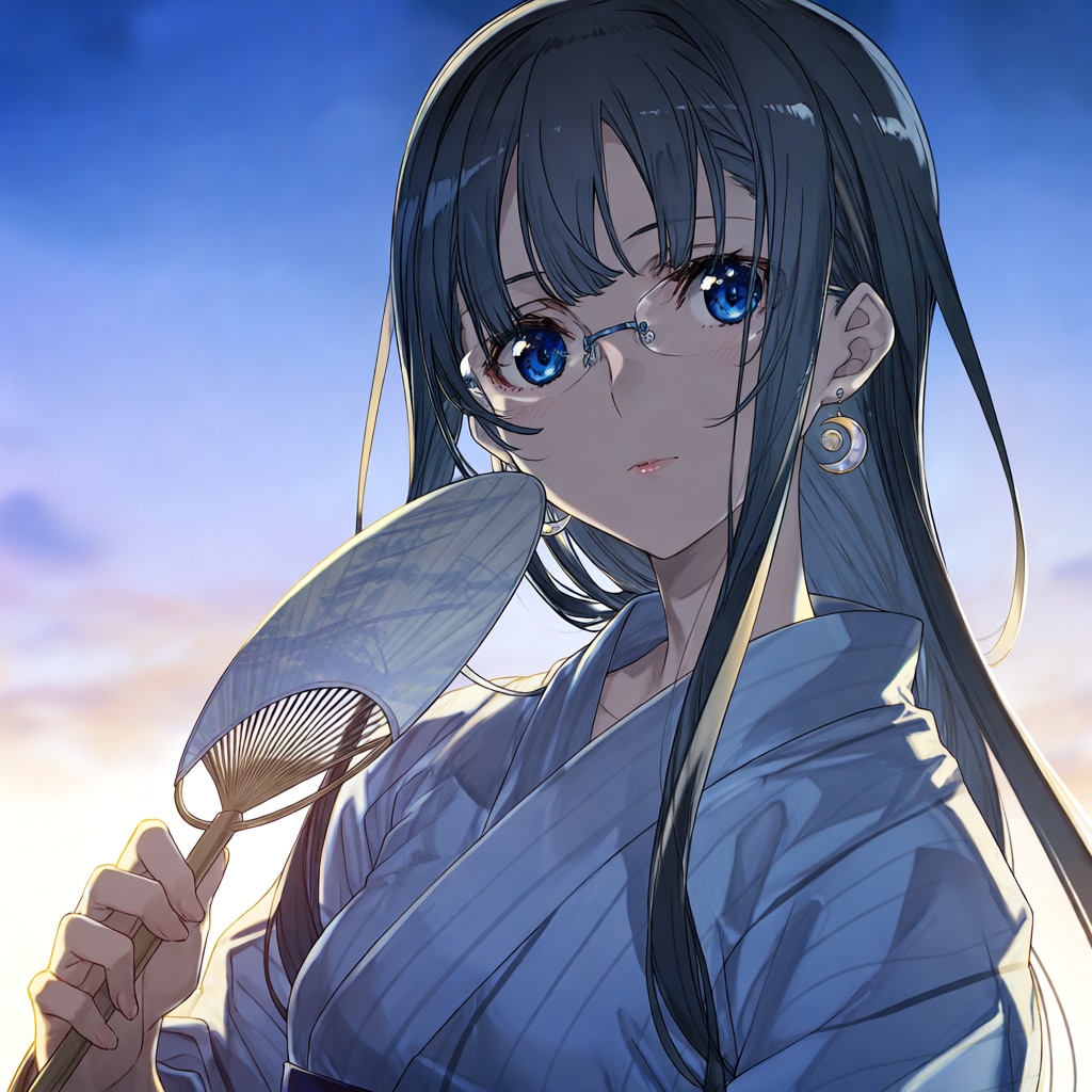 夏の夕暮れ