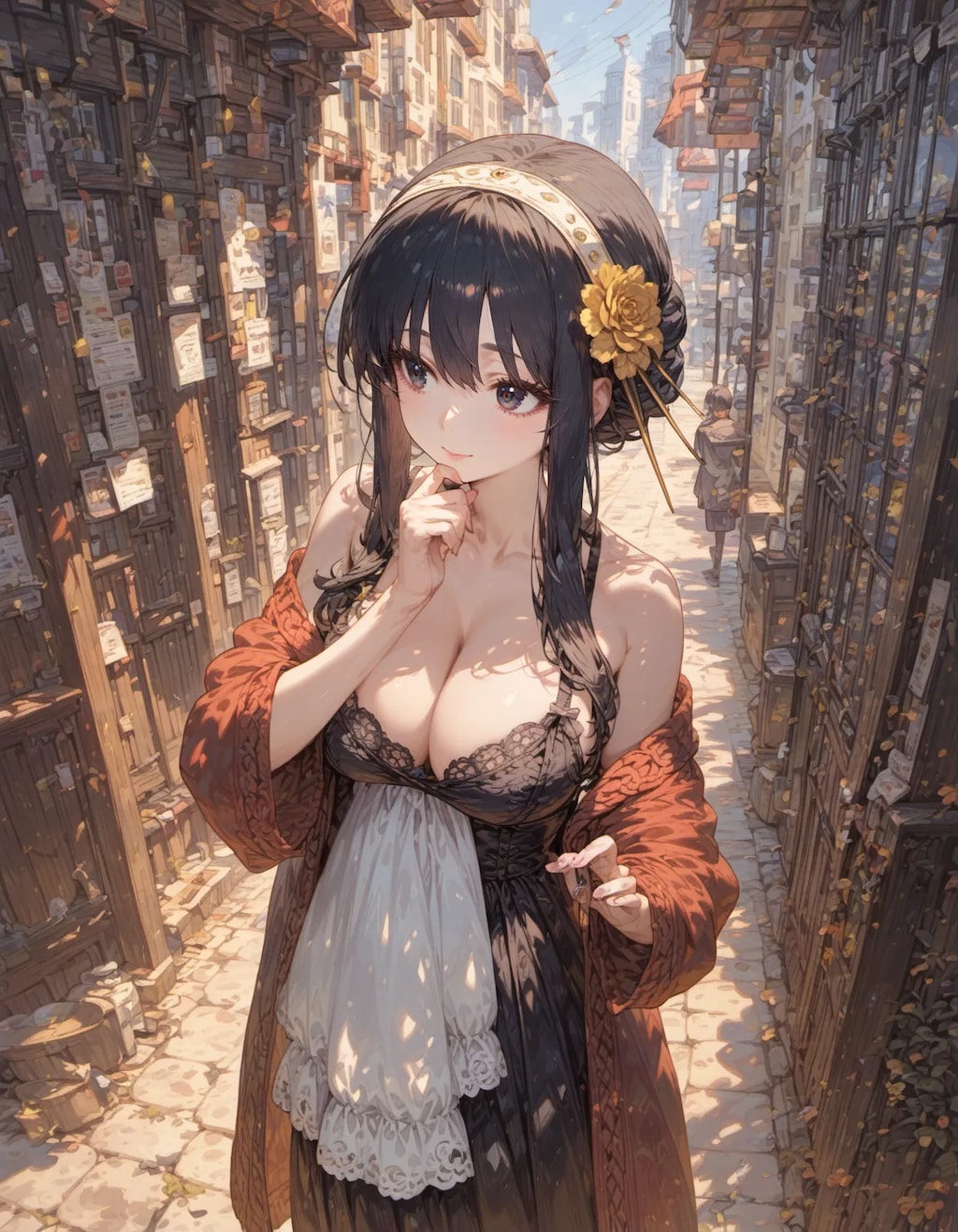 The Golden Bloom of the Narrow Street