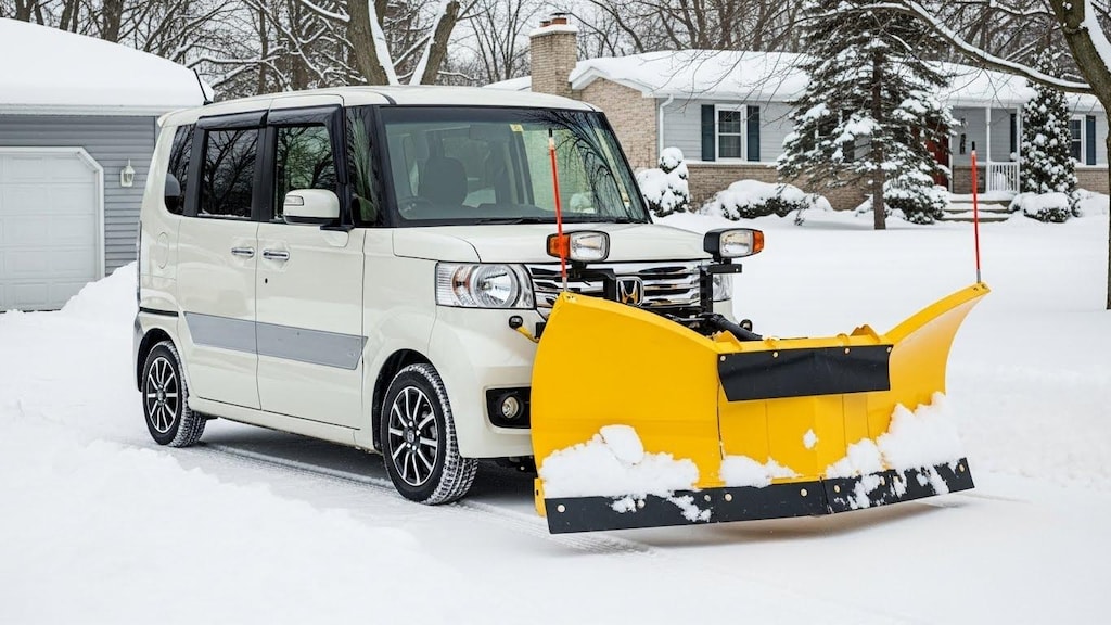 N-BOX除雪車